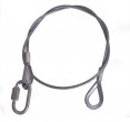 Fangseil Sicherungsseil Safety 50cm 3mm 100kg Kettennotglied Eurolite Stairville