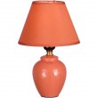 Tischleuchte Tischlampe Nachttischlampe Schlafzimmer orange Esto Ceramic 992109