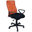 Drehstuhl B�rostuhl Stuhl B�ro Arbeitszimmer Armlehne BHP Carlo orange/schwarz
