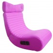 Sitzsofa Pod-Chair intgerierte Lautsprecher Sessel Couch Sofa Relax II pink