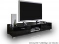 TV-Regal Fernsehtisch TV-Tisch Sideboard Wohnzimmerm�bel Board Lowboard MDF