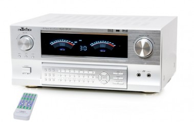 ETT 800 Watt 5.1 Kanal Hifi-Verst&auml;rker AMP-400 silber
