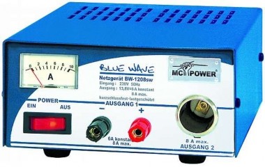 Netzger�t McPower BlueWave SNT-06, 13,8V=, 6/8A
