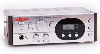 Hifi Receiver Karaoke Verst�rker McVoice HVR-14
