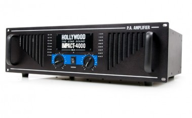 ETT 9600 Watt PA Verst&auml;rker Endstufe Impact-4000 schwarz