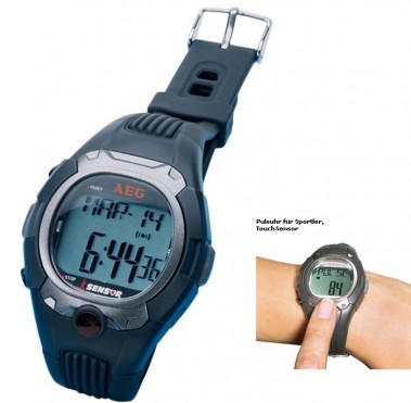 Pulsuhr mit TouchSensor AEG PU 4911