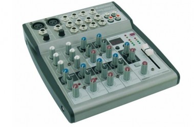 Aufnahme und Effekt-Mixer OMNITRONIC HRS-1002FX