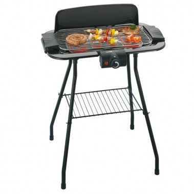 Bomann Standgrill Elektro BBQ Barbeque Stand-/ Tisch Grill Windschutz Clatronic BQS 2850