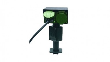 Steckdosenblock mit Erdspie� GreenLine SDB2 