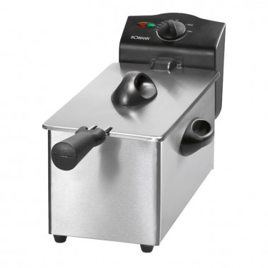 2000 Watt Edelstahl Fritteuse Bomann FR 2201