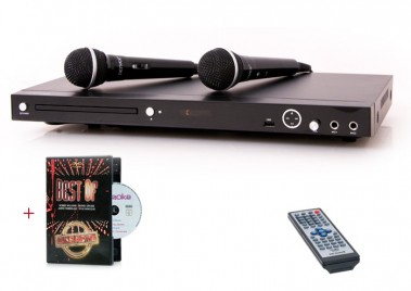 Party Karaokeanlage SET 2 Mikrofon + DVD-Player DVU-960KM HIFI-Karaoke 4