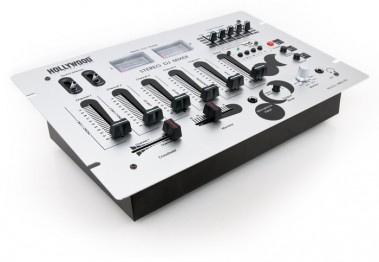 5-Kanal USB-Port MP3 Mischpult Mixer MXU-5 silber