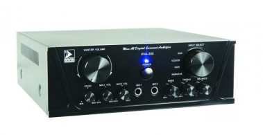 200 Watt Heimkino Verst�rker HVA-200 schwarz