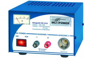 Netzger�t McPower AmpMeter Netzteil STB-1212