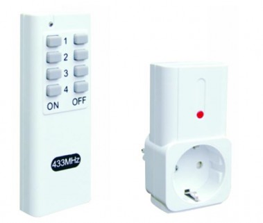 Funkschalt-Set Steckdosen McPower Comfort Plus 1+1