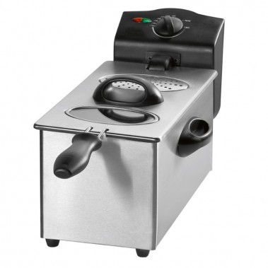 Bomann 2000W Edelstahl Fritteuse Clatronic FR 3255