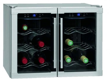 Weink�hlschrank Weintemperierer DUO Bomann KSW 192