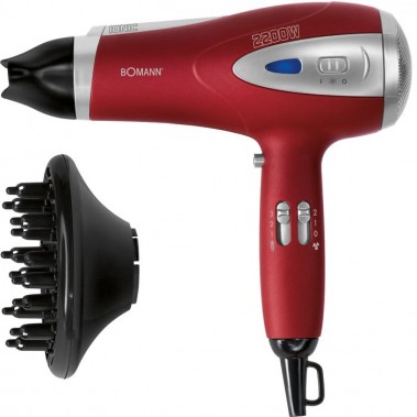 Profi Haartrockner Bomann HTD 807 Rot