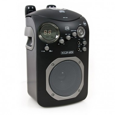Kinder Karaoke CD-Player Mikrofon K�nig HAV-KCD11
