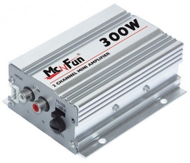 ETT 300W Auto Roller Verst&auml;rker Endstufe McFun MA 300