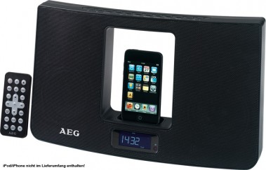 iPod/iPhone Musikstation Radio Wecker AEG IMS 4439