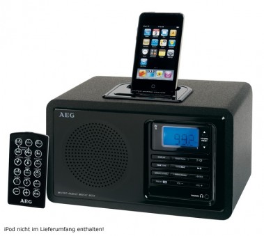 Bomann iPod Music Station Uhrenradio Wecker AEG MR 4115 i