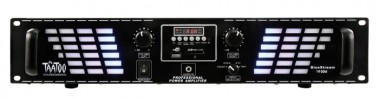 ETT 3000W Party Disco PA-Verst&auml;rker USB SD AUX MP3 Endstufe Bluestream 1000 schwarz