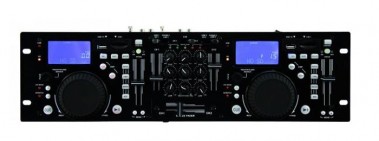 DJ PA Doppel USB/SD MP3 Player inkl. Mixer Mix-It