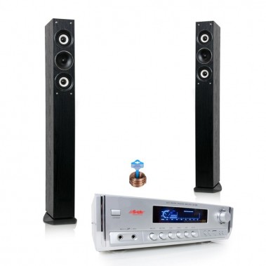 TOP Heimkino System Standboxen Verst�rker HIFI-57