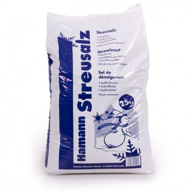 Hamann Streusalz Auftausalz Salz Winter Eis Schnee Glatteis 25kg Sack