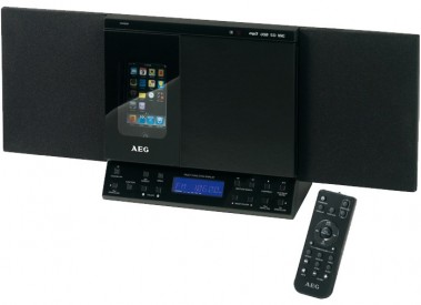 Stereoanlage Iphone/Ipod-Dock USB SD AUX AEG MC 4450IP