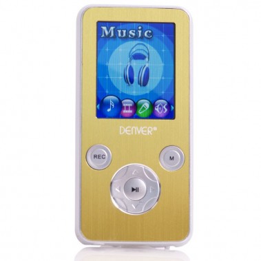MP3 MP4 Player 2GB Radio Denver MPG-2018 CPLL gelb