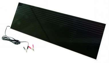 Solar-Panel 12W/17,5V Ideal Inselanlagen auf Gartenlauben McPower SPK-12 AL