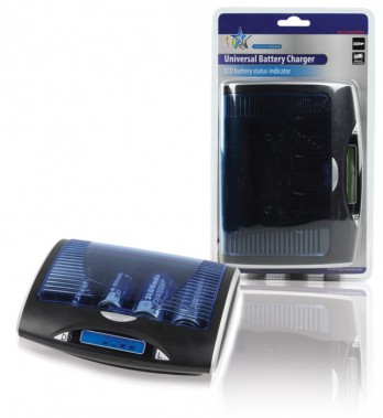 Schnellladesystem mit LCD-Anzeige Lageger�t Batterieladeger�t HQ-Charger83