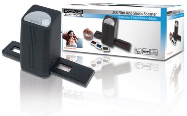 Negativ- und Diascanner Filmscanner USB K�NIG CMP-FILMSCAN10
