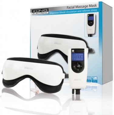 Massagemaske Massage Maske f�r Augen und Schl�fen Wellness-Maske K�nig HC-MG300