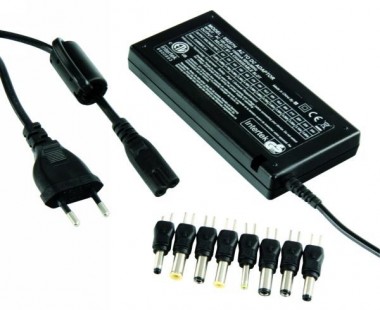 Notebook Netzteil In 110-240V AC Out 12-24V DC max. 5A 72W ErP McPower SNT-2423