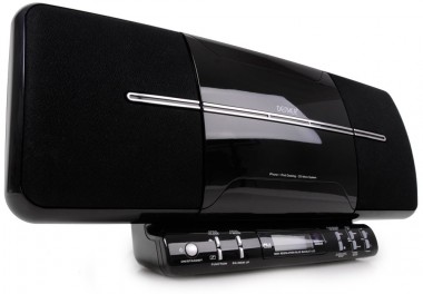 Moderne iPod/iPhone Stereoanlage mit CD-Player Radio Denver MCI-102