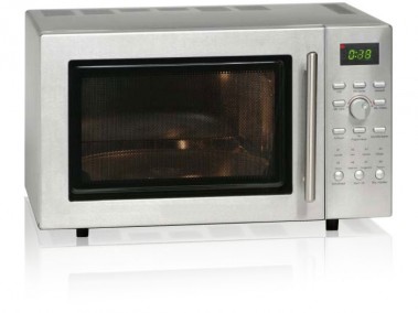 Mikrowelle Mikro Microwave K�chengrill Hei�luft 900W Exquisit ED 8525 3S
