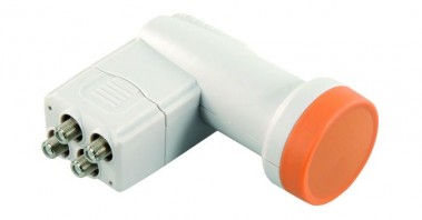 ETT Digital Quad-LNB f&uuml;r 4 Teilnehmer rauscharmer Signalumsetzer Satellit HDTV 0,3dB