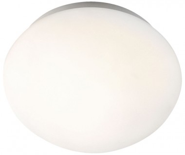 Deckenleuchte Deckenlampe rund Glas Opal Satin Leuchte Beleuchtung Globo 4150