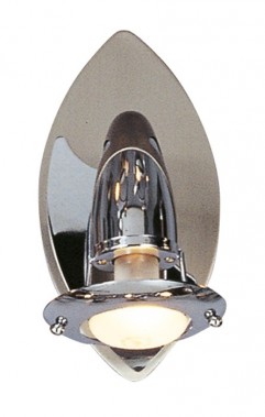 Wandlampe Wandleuchte Spot Schalter Chrom Lampe Licht Leuchte Globo Lord 5434-1