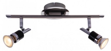 Deckenstrahler Spotsystem Deckenleuchte Deckenlampe Lampe schwarz Globo 57600-2