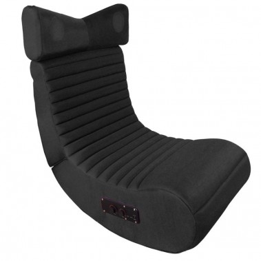 BHP Sitzsofa Pod-Chair Schwarz intgerierte Lautsprecher Sessel Couch Sofa Relax II