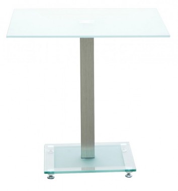BHP Design Couchtisch Glastisch Nachttisch Wohnzimmer Glas Metall Beistelltisch Lena