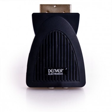 Mini DVB-T Receiver Empf&auml;nger EPG Scart TV Fernbedienung Fernseher Denver DVBT-1
