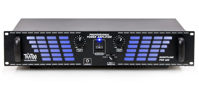 1200W DJ PA PARTY PARTYKELLER PARTYRAUM VERSTÄRKER ENDSTUFE Nightline Pro 400 bl