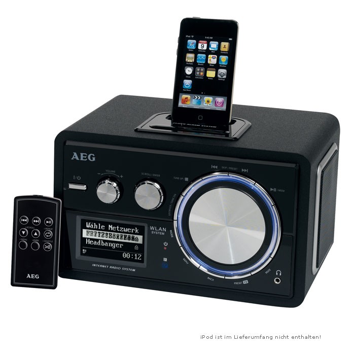 details zu internetradio ipod dock radio musikanlage aeg ir 4430