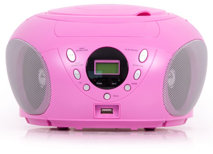 Boomblaster CDPlayer Radio CDSpieler USB AUX MP3 Kinder Anlage