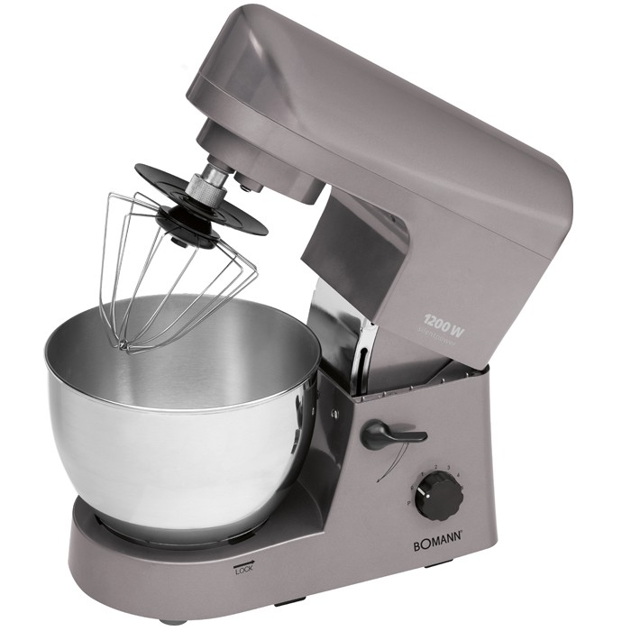 Küchenmaschine Rührmaschine Hefeteig Brot Edelstahl Bomann KM 370 eBay